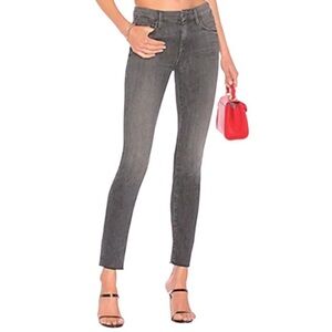 Mother Denim 27 blue the looker sacred slit Best Kept Secret Black Jeans Skinny